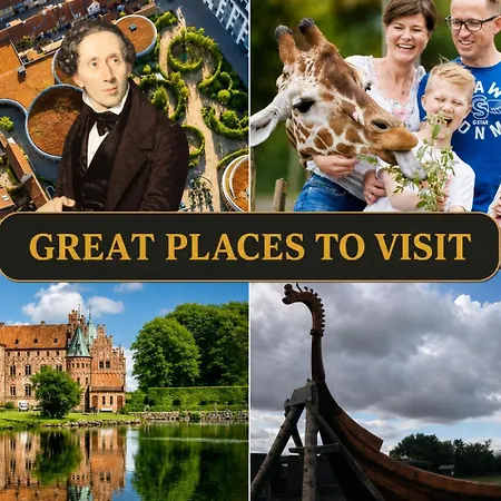 Nest Boutique Free Parking & 5 Min To Center 5* Odense